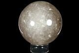 Polished, Smoky Quartz Sphere - Madagascar #121955-1